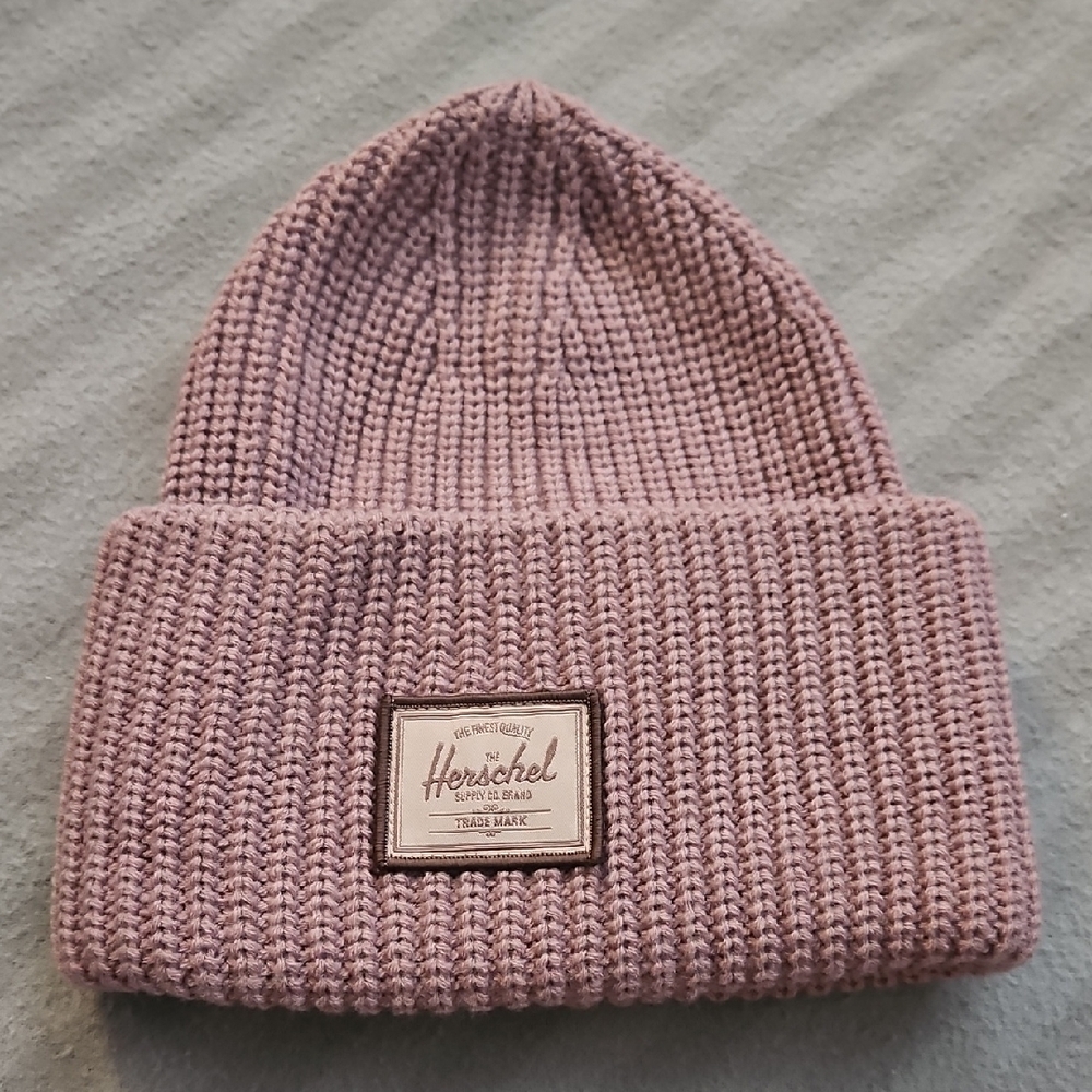 Herschel Supply Company Pink Knit Beanie Hat